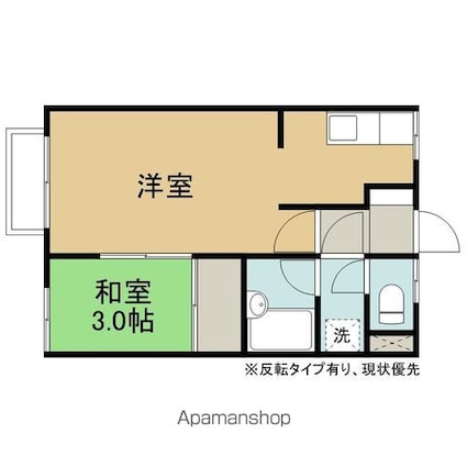 ニューゲートⅠ[1LDK/31.05m2]の間取図