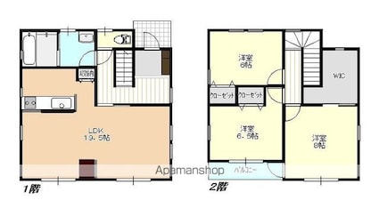 Ｕ様貸戸建Ｅ棟[3LDK/99.36m2]の間取図