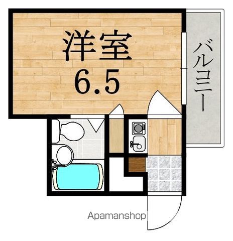 シティパレス東生駒A棟の間取り写真
