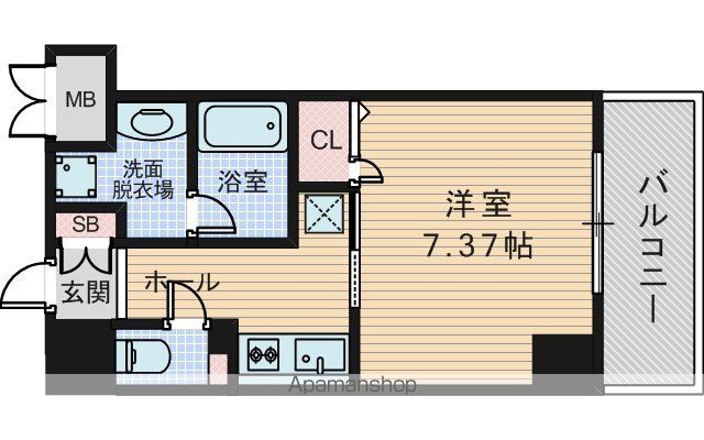 エルベコート豊中玉井町の間取り写真