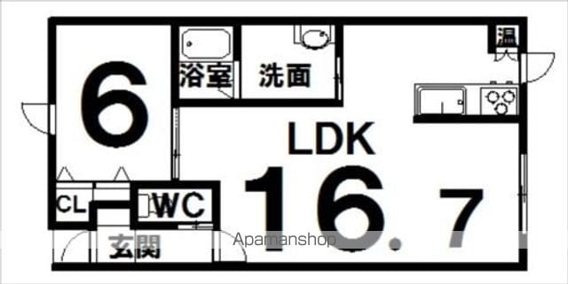 プレジールの間取り写真