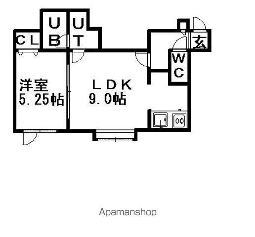 レジデンスエルシエーロの間取り写真