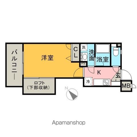 アクタス博多ステーションタワーの間取り写真
