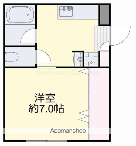 サンライズマンションの間取り写真