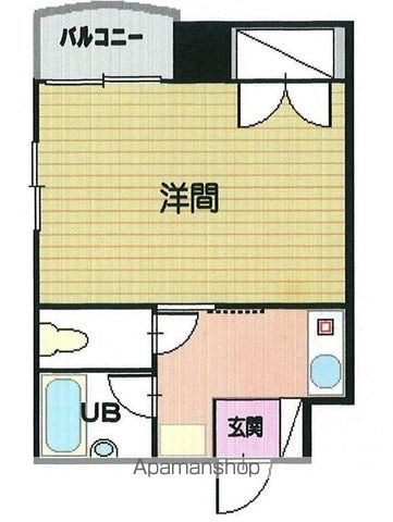 エクセル富士見マンションの間取り写真