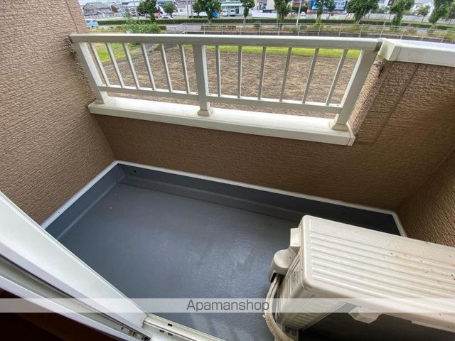 ドエルエバーグリーンＣ[1LDK/51.13m2]のバルコニー