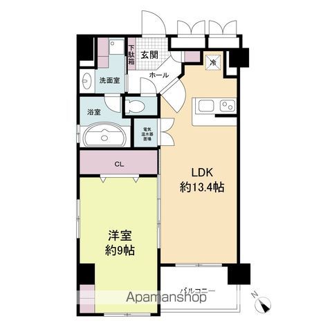 グレンパーク梅田北の間取り写真