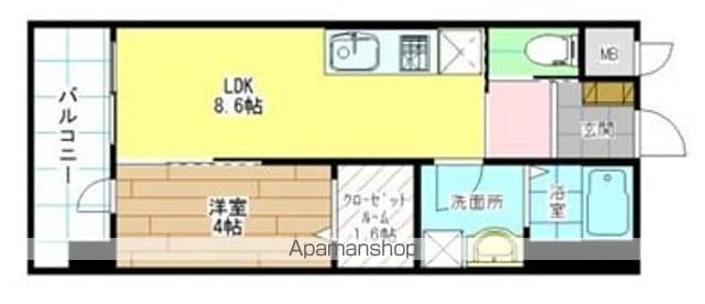 グレイス別府駅前の間取り写真