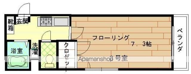 ハッピネス大濠の間取り写真