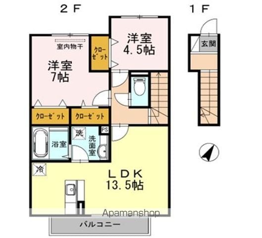 エスペランサの間取り写真