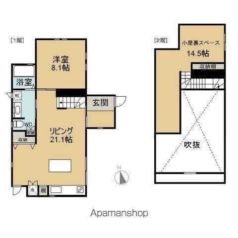 山陽本線 中庄駅 徒歩28分 1階建 築12年の間取り写真