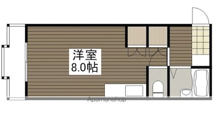 月森大手町ビル[1R/30.53m2]の間取図
