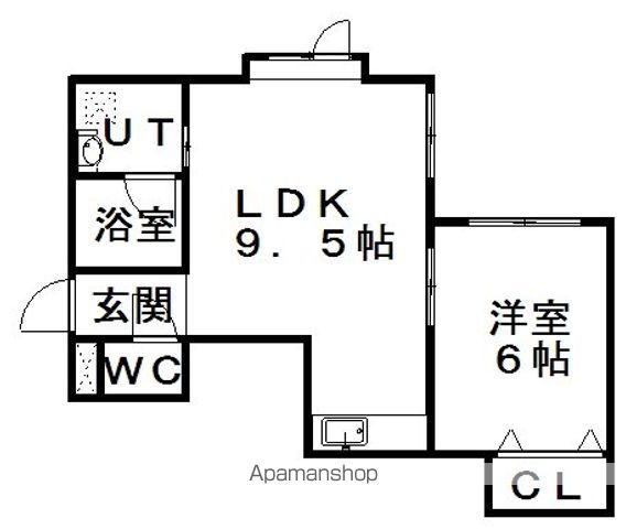 アイフォス白石の間取り写真