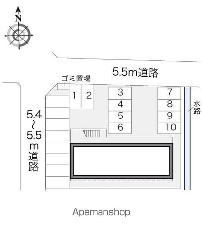 レオパレスエアル 103 ｜ 静岡県浜松市中央区増楽町1408-1（賃貸アパート1K・1階・19.87㎡） その22