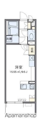 レオネクストひだまりⅡ[1R/27.8m2]の間取図