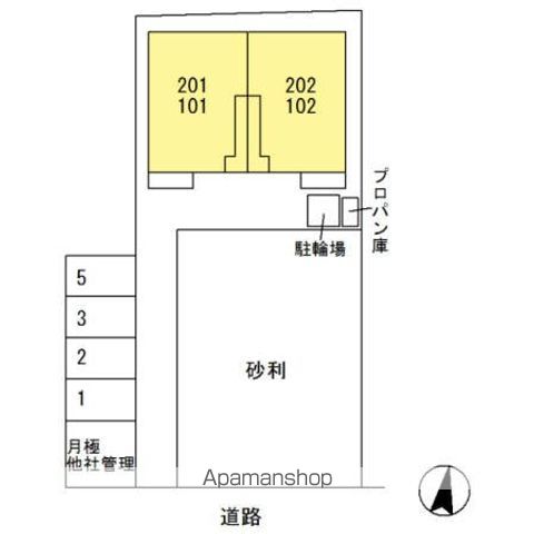 グリンミル 102 ｜ 埼玉県八潮市緑町４丁目6､-7(駐車場)（賃貸アパート1LDK・1階・44.49㎡） その26