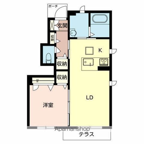 アーバンのざと CENTERの間取り写真