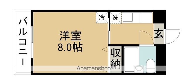 ホワイトハイツエムワンの間取り写真