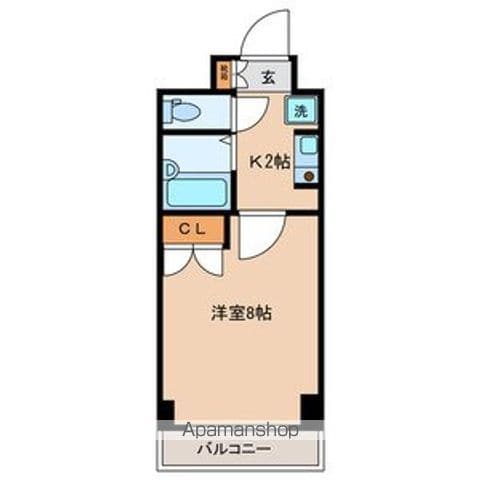 同じ建物の物件間取り写真 - ID:213110371487