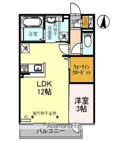 セジュールMMの間取り写真