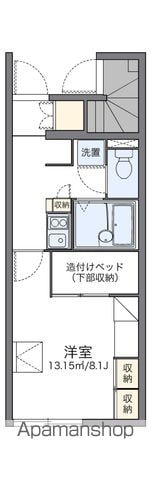 レオパレスBALZACの間取り写真
