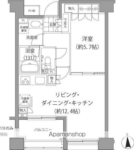 エーデル練馬の間取り写真