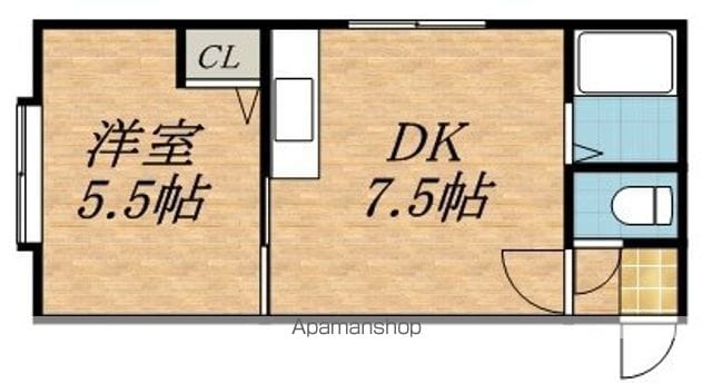 シャンベルタンの間取り写真
