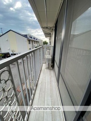 ラフィーネ　Ａ棟[2DK/45m2]のバルコニー