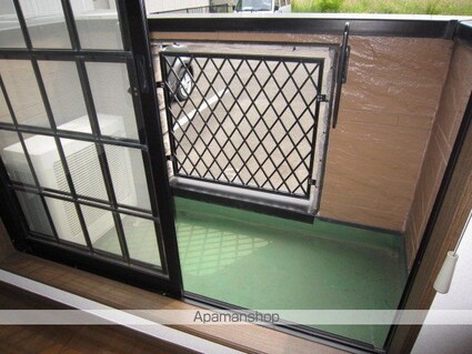 ベルパーク南吉成Ｂ[1K/23.59m2]のバルコニー