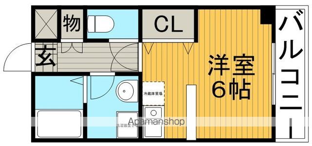 クレール蛍池の間取り写真