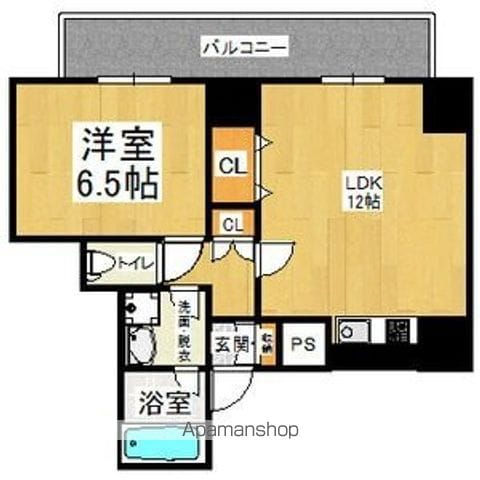 CITY SPIRE難波プレミアの間取り写真