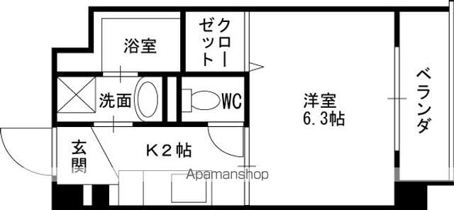 フォレストプラザ森下の間取り写真