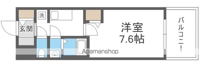 ALIVIS浪速東SOL TERRACEの間取り写真