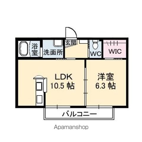 トリニティコート A棟の間取り写真