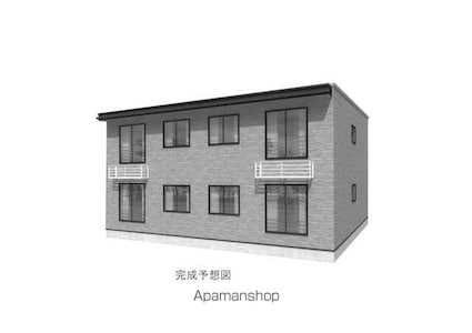 カレント　柳原Ｂ[2LDK/62.05m2]の外観