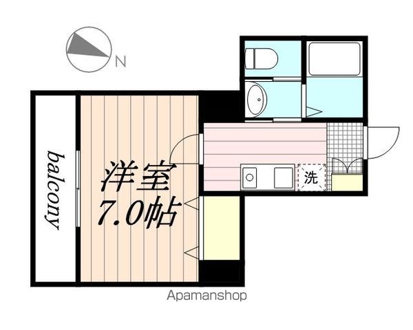 クリーク幕張の間取り