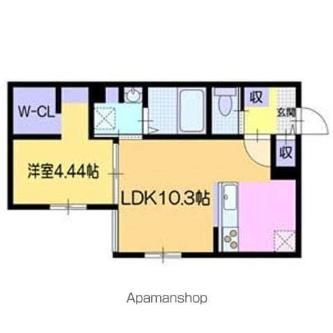 アーバス南円山の間取り写真