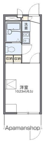 レオパレスドミールの間取り写真
