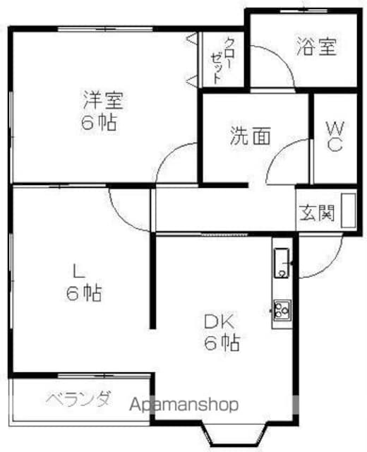 パレス５３Ａ[1LDK/41.61m2]のその他内装