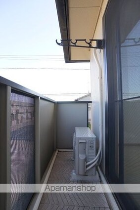 ローズガーデン[2DK/55.2m2]のバルコニー