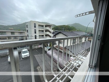 ヴィラオグラ[1DK/30m2]のバルコニー