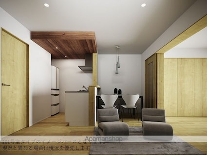 ＬＡ・ＬＡ[1LDK/40.18m2]のリビング・居間3