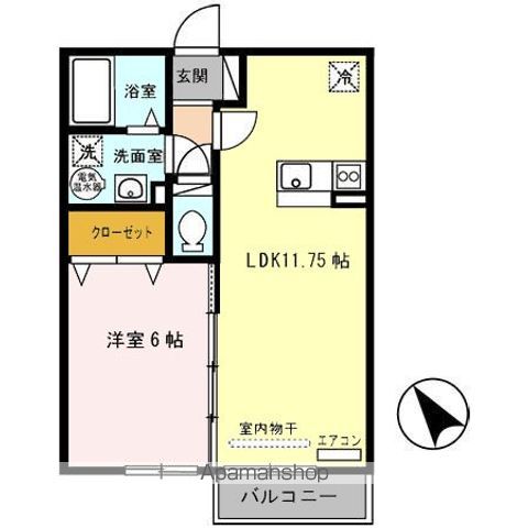 ルーエプラッツの間取り写真