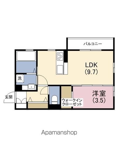 ラムココ真田山の間取り写真