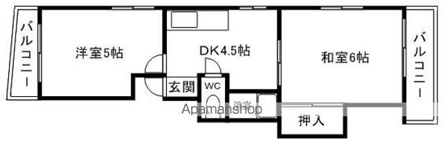 コージネスコートの間取り