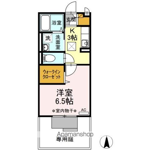 サニーハウス東 Aの間取り写真