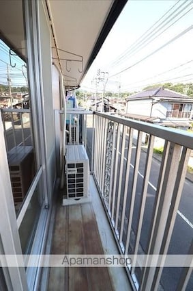 コーポ羽衣　Ｂガーデン[2DK/40.29m2]のバルコニー