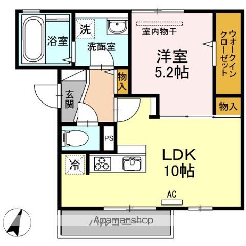 グランオッツイズモの間取り写真