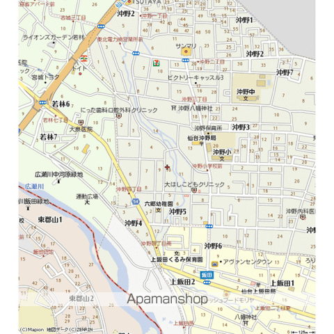 ドリームハウスＣ[2LDK/49.85m2]の周辺3