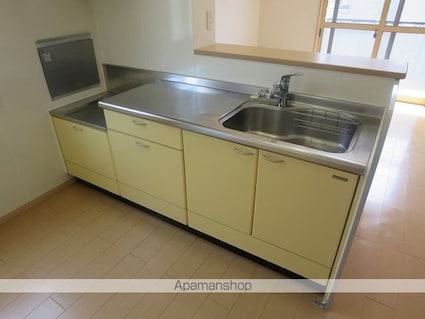リビングタウン浜田　Ｂ[3LDK/71.93m2]のキッチン